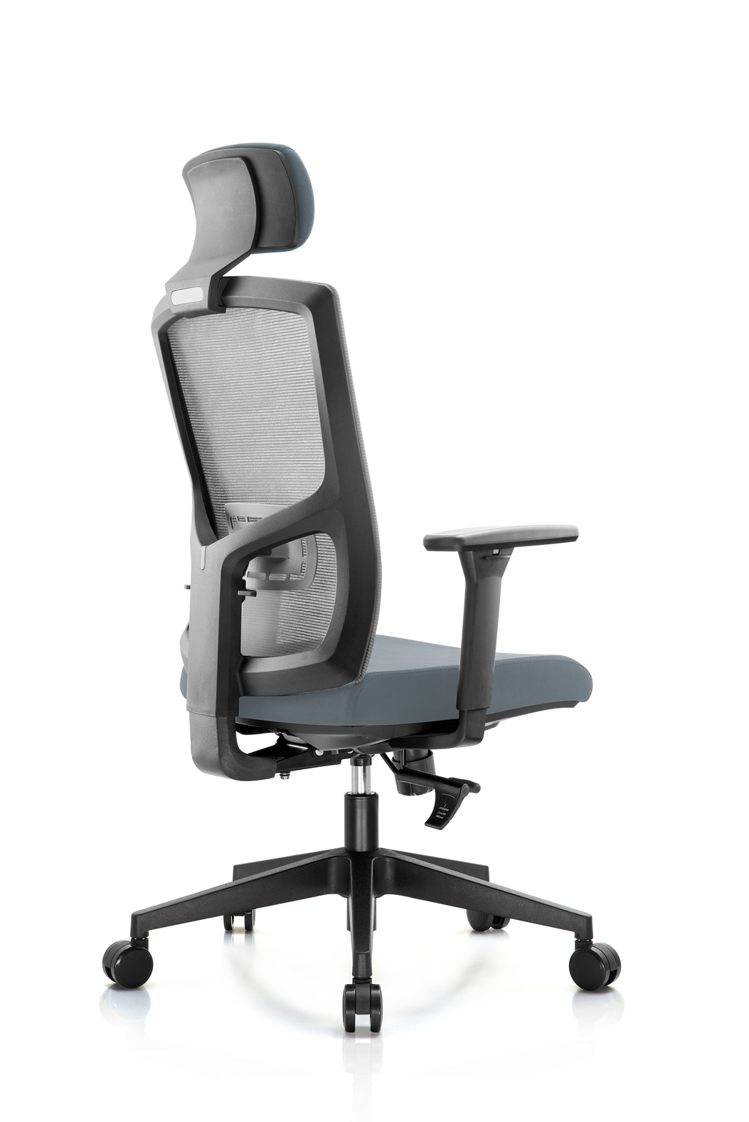 SILLA GERENCIAL WARRIOR GRIS PREMIUM OFICINA PIACERE - 5