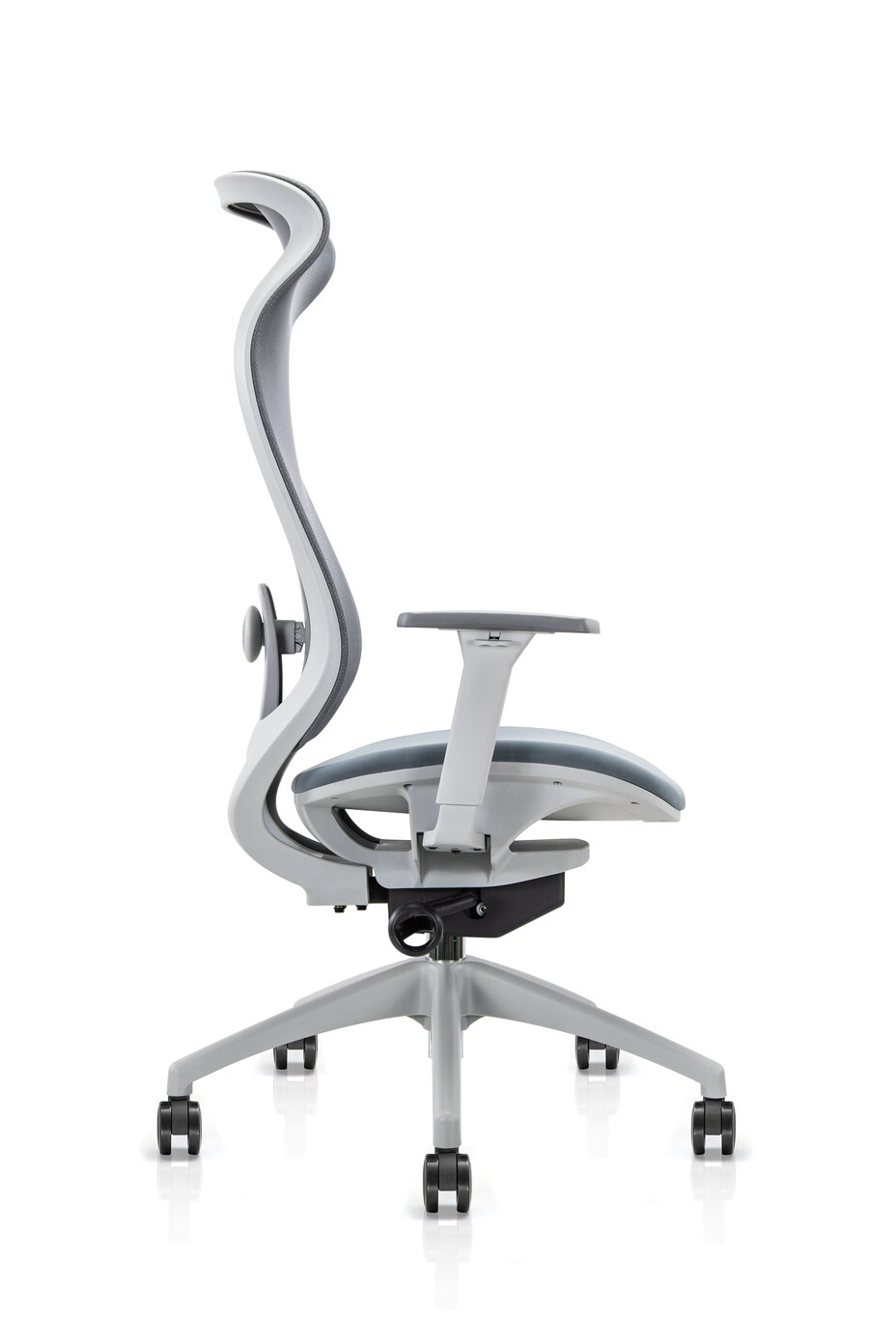 SILLA GERENCIAL PREMIUM DE OFICINA VITALIDAD GRIS - 3