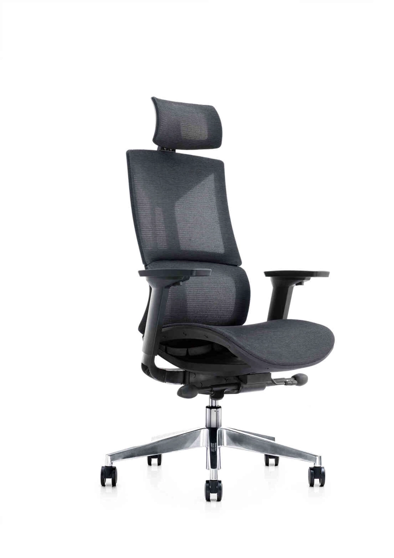 SILLA GERENCIAL PREMIUM DE OFICINA SERENA EN COLOR NEGRO - 2