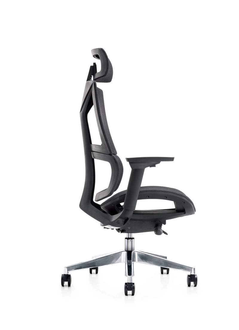 SILLA GERENCIAL PREMIUM DE OFICINA SERENA EN COLOR NEGRO - 3