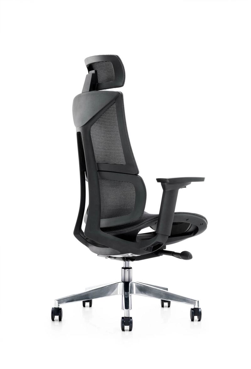 SILLA GERENCIAL PREMIUM DE OFICINA SERENA EN COLOR NEGRO - 4