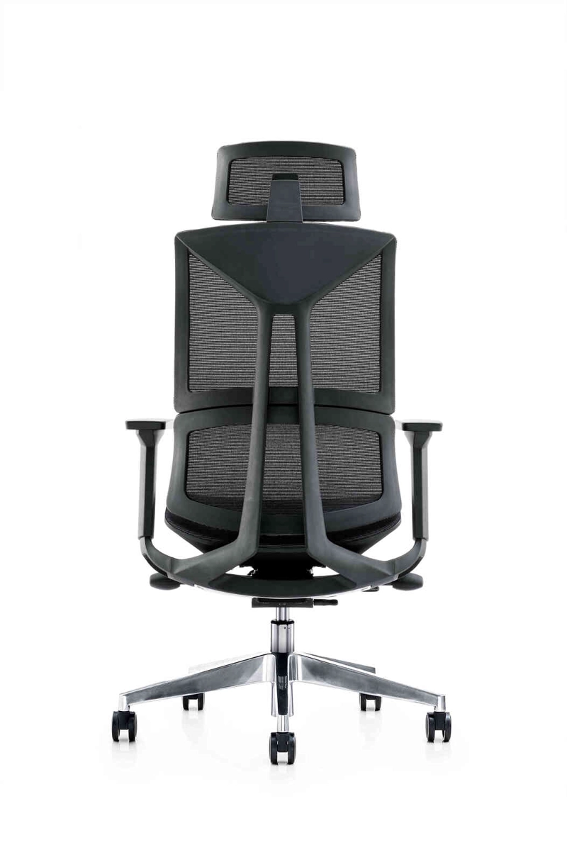 SILLA GERENCIAL PREMIUM DE OFICINA SERENA EN COLOR NEGRO - 5