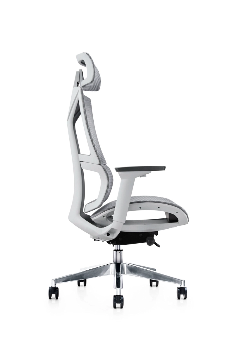 SILLA GERENCIAL PREMIUM DE OFICINA SERENA GRIS - 3
