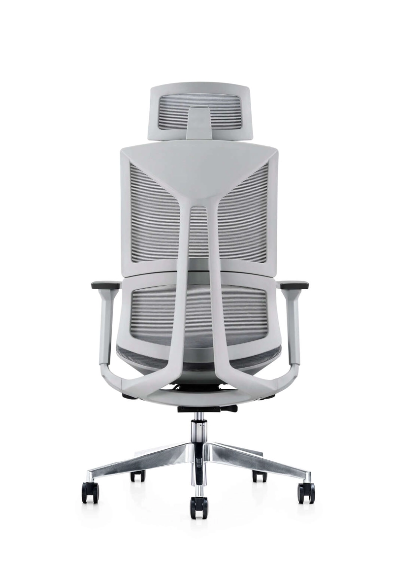 SILLA GERENCIAL PREMIUM DE OFICINA SERENA GRIS - 5
