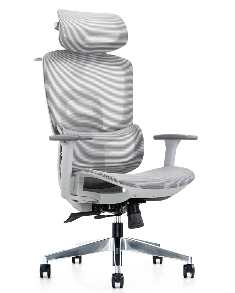 SILLA GERENCIAL PREMIUM DE OFICINA DELIZIA GRIS - 2