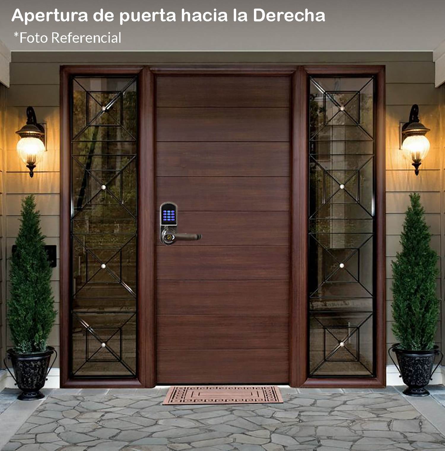 CERRADURA DIGITAL D200 SMARTHOME DERECHA - 4