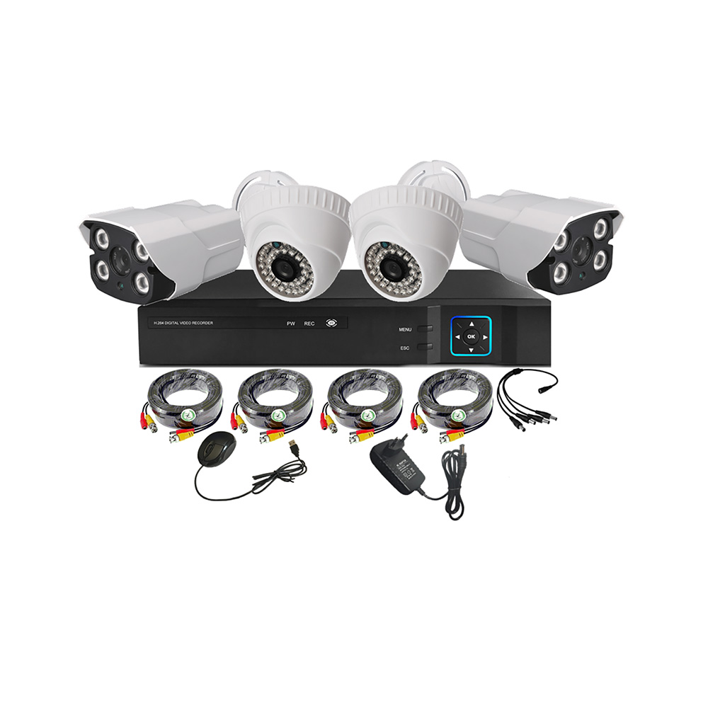 KIT VIPA 4 CÁMARA SEGURIDAD HD M45L - 1