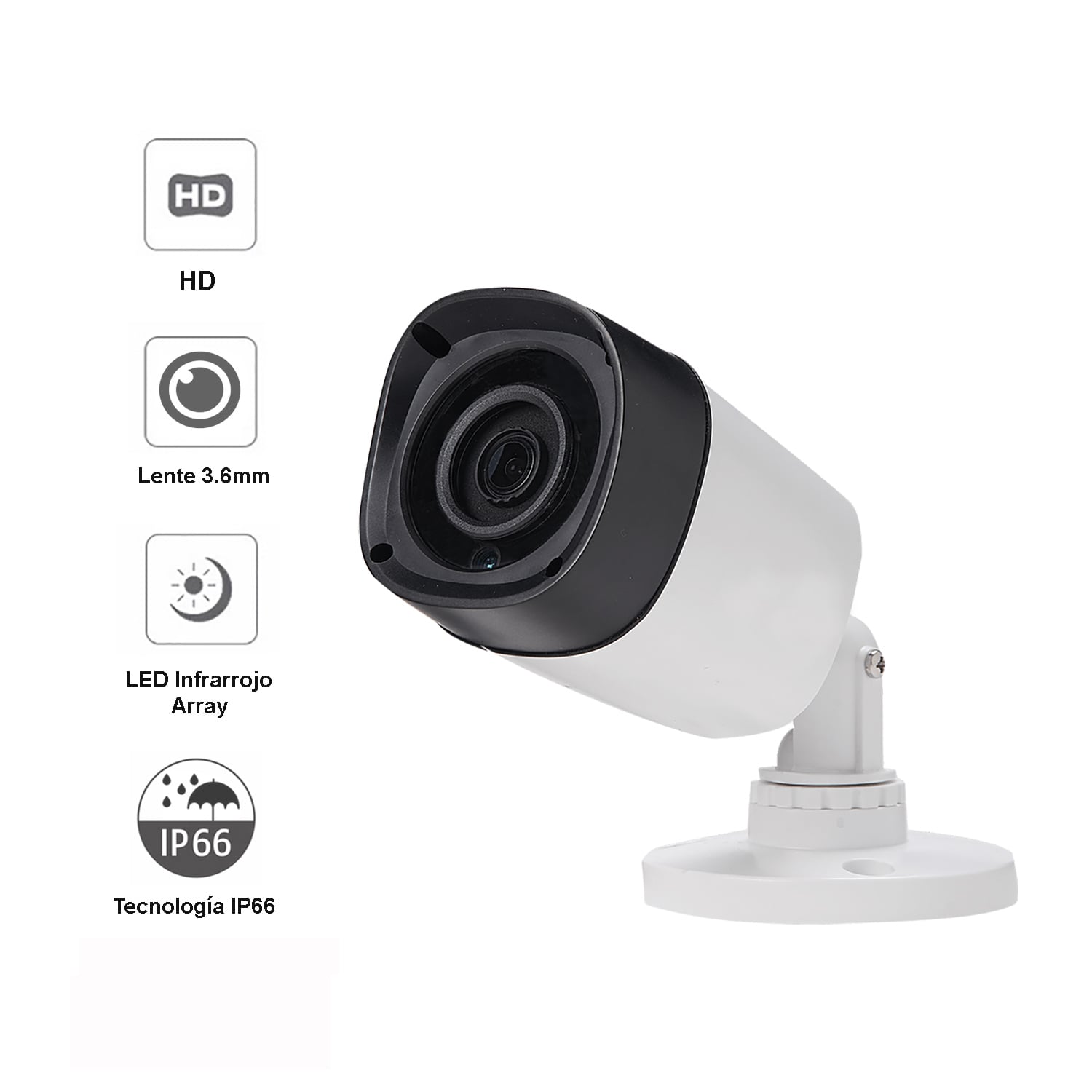 KIT VIPA M51LDD 5 CÁMARAS HD CON DISCO DURO M51LD - 2