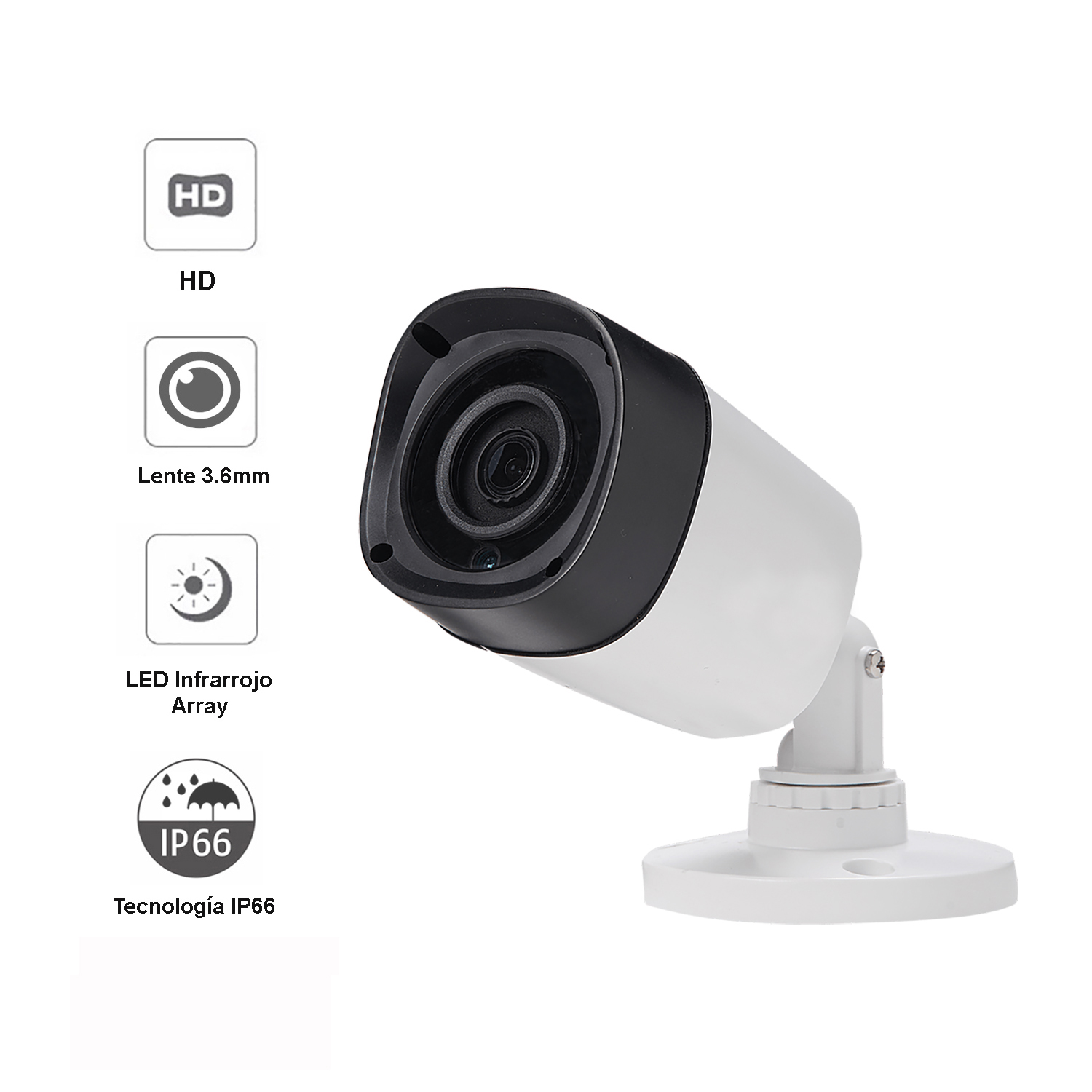 KIT VIPA M52LDD 5 CÁMARAS HD CON DISCO DURO M52LD - 2