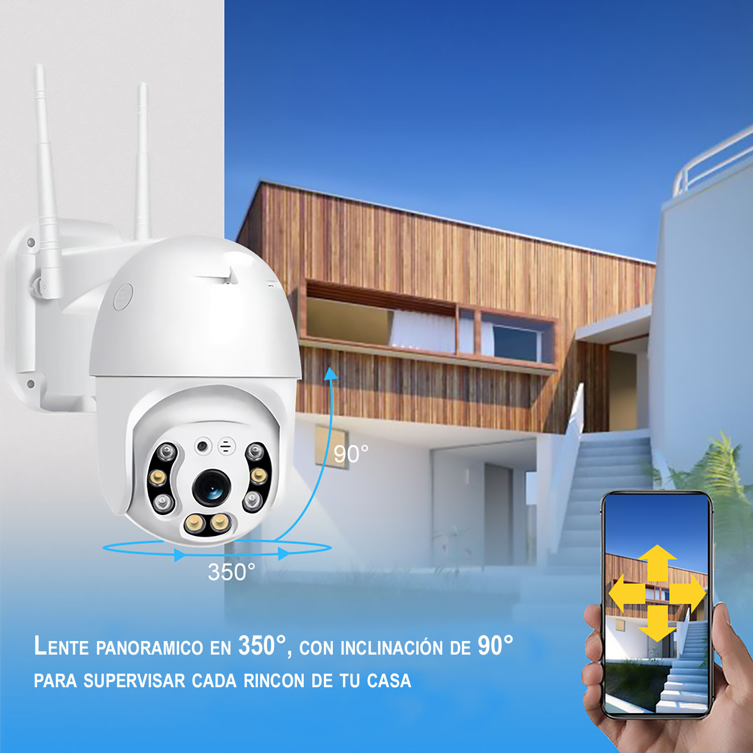 CAMARA IP WIFI EXTERIOR IP820N - 3