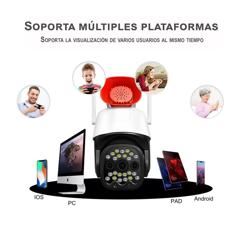 CÁMARA VIPA SEGURIDAD WIFI EXTERIOR IP1150N - 3