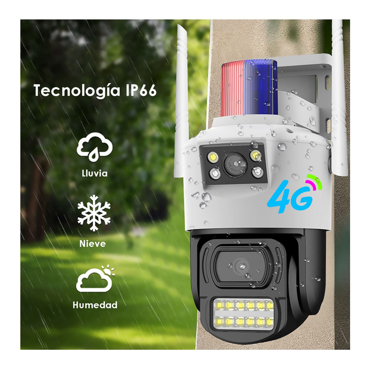 CÁMARA VIPA SEGURIDAD 4G EXTERIOR IP14004G - 3