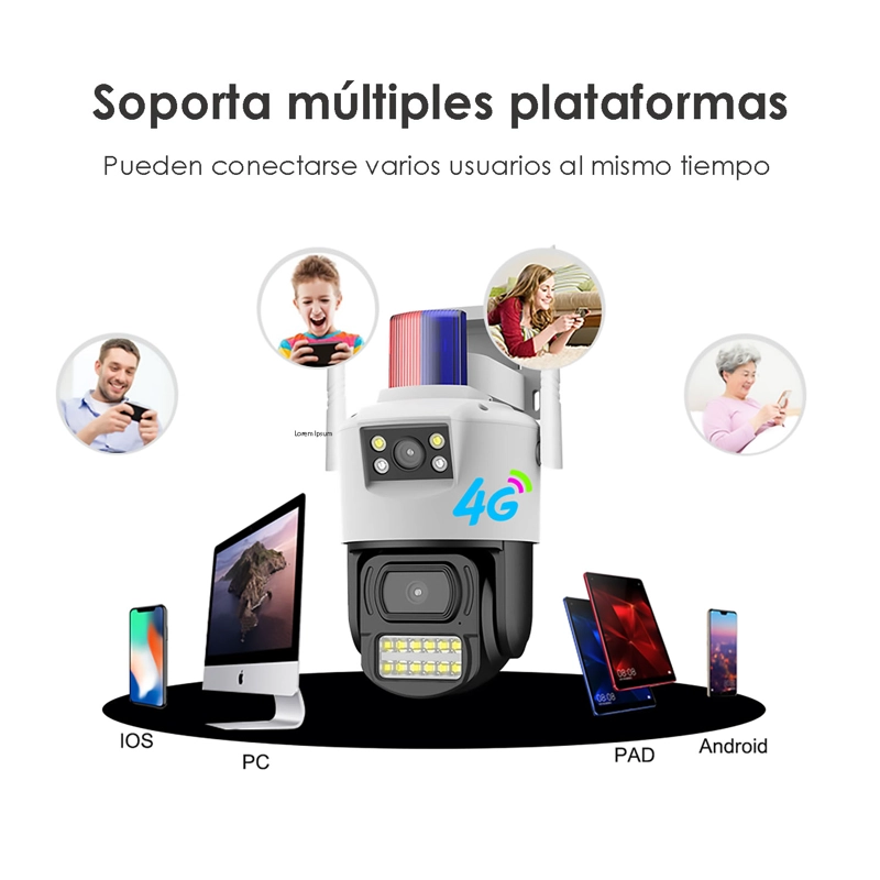 CÁMARA VIPA SEGURIDAD 4G EXTERIOR IP14004G - 9