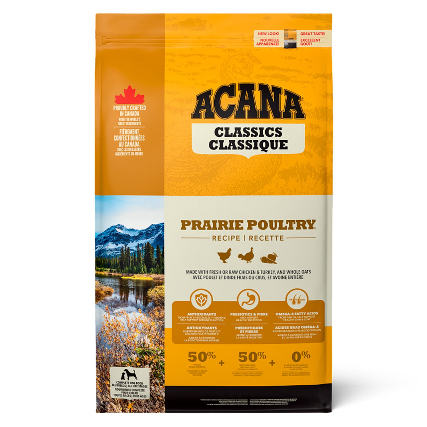 ALIMENTO SECO PERROS ADULTO ACANA 9.7 KG CLASSIC PRAIRIE POULTRY RECIPE - 1