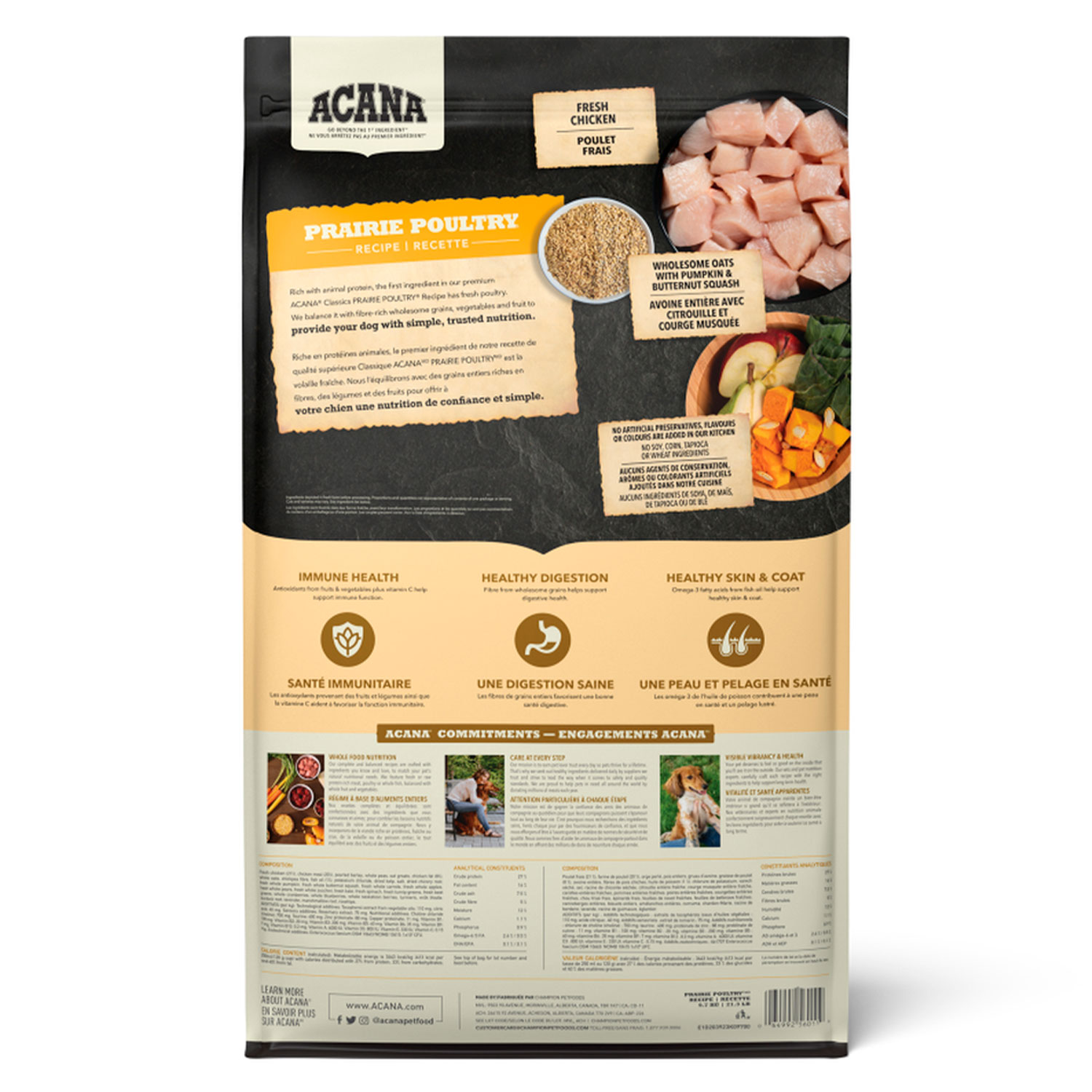 ALIMENTO SECO PERROS ADULTO ACANA 9.7 KG CLASSIC PRAIRIE POULTRY RECIPE - 2