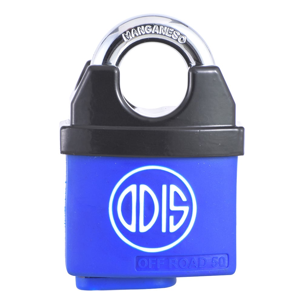 CANDADO ODIS OFF ROAD HOMBROS 50 MM AZUL - 1