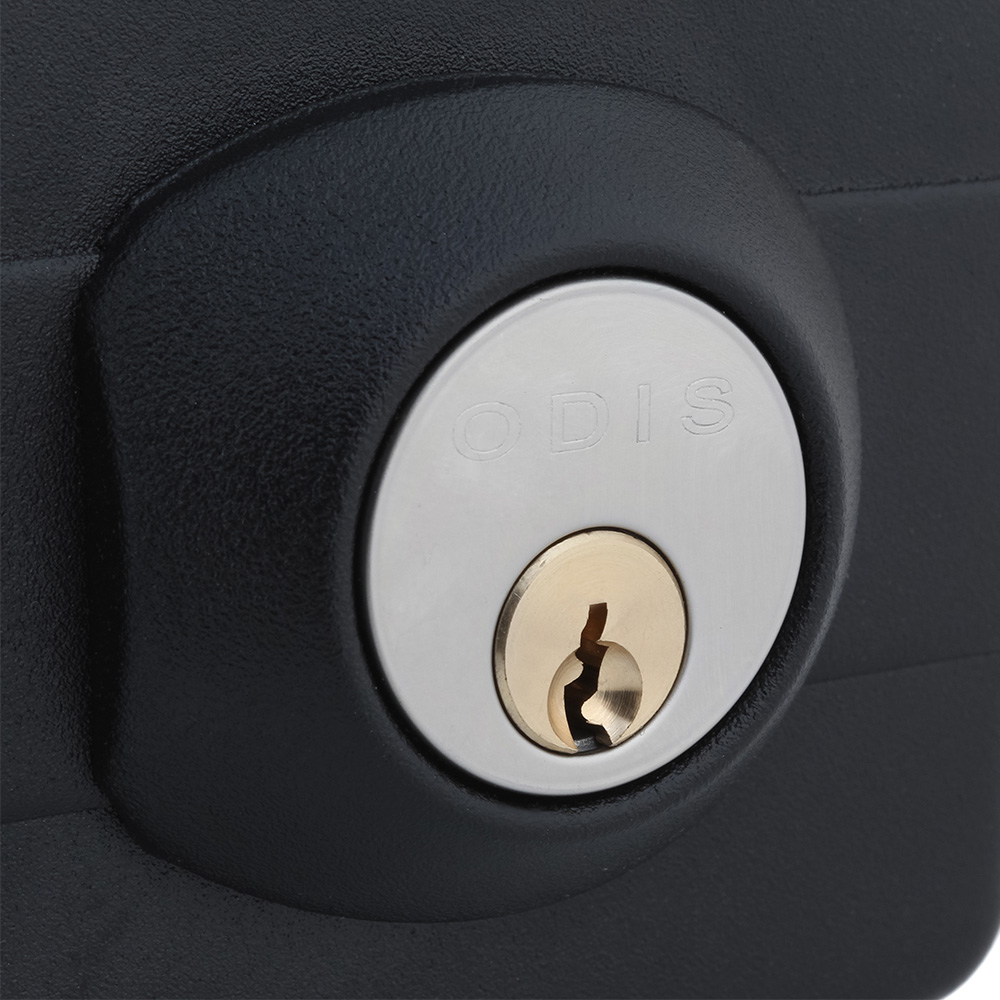 CERRADURA ODIS SOBREPONER 773 CAJA METALICA - NEGRO - 5