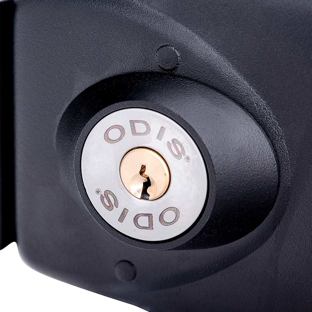 CERRADURA ODIS SOBREPONER 773 CAJA METALICA - NEGRO - 6