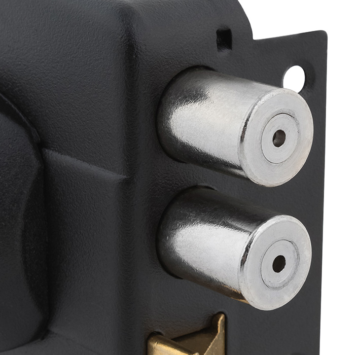 CERRADURA ODIS SOBREPONER 321 PUERTAS DE MADERA -NEGRO - 3