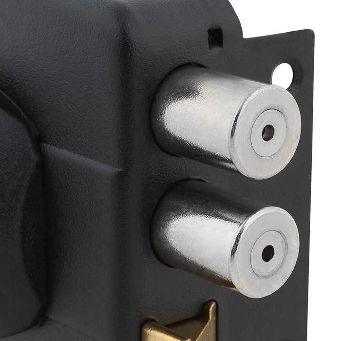 CERRADURA ODIS SOBREPONER 321 PUERTAS DE MADERA -NEGRO - 4