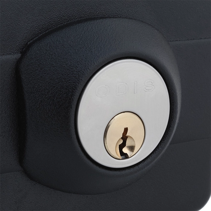 CERRADURA ODIS SOBREPONER 321 PUERTAS DE MADERA -NEGRO - 7