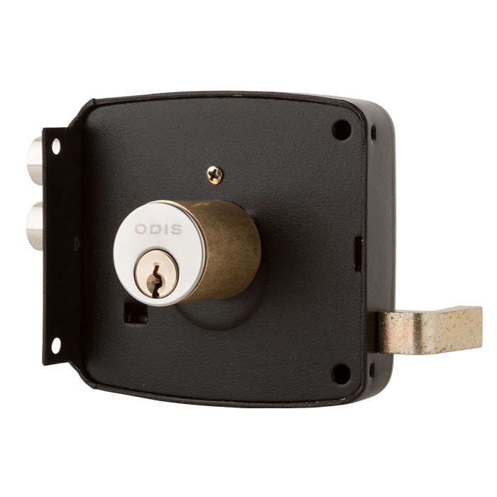 CERRADURA ODIS SOBREPONER 322 PUERTAS MADERA METÁLICAS - NEGRO - 4