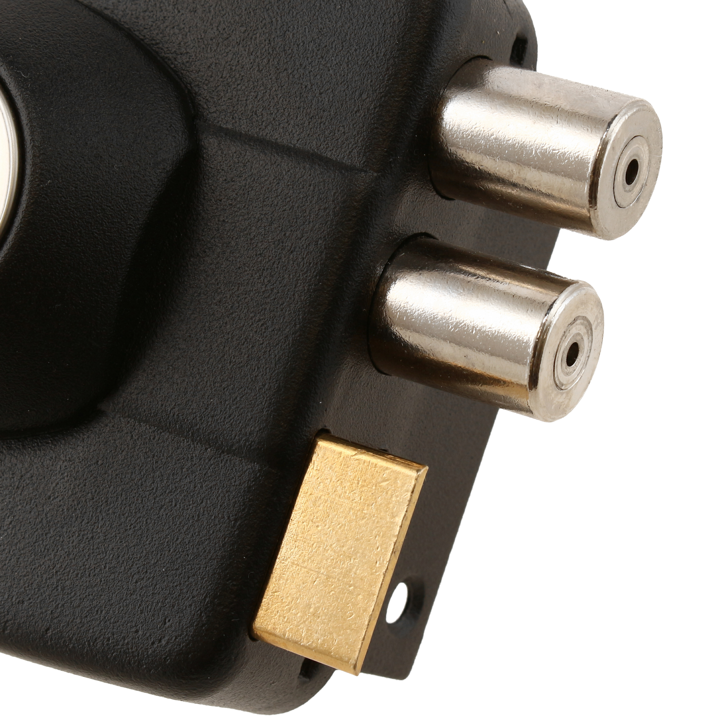 CERRADURA ODIS SOBREPONER 322 PUERTAS MADERA METÁLICAS - NEGRO - 5