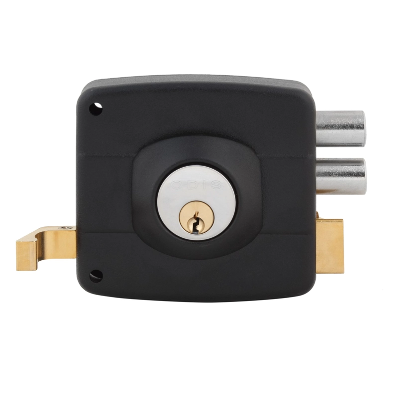 CERRADURA ODIS SOBREPONER 323 REJAS PORTONES CON CAJA - NEGRO - 3