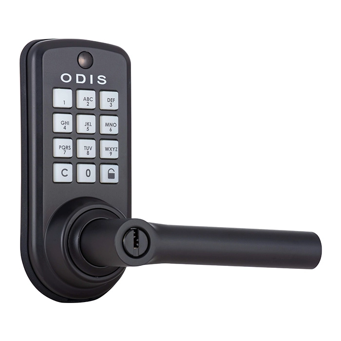 CERRADURA ODIS DIGITAL CON MANILLA 6600 - NEGRO - 1