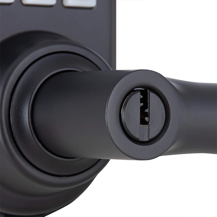 CERRADURA ODIS DIGITAL CON MANILLA 6600 - NEGRO - 5