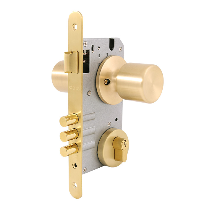 CERRADURA ODIS EMBUTIR 205 ACCESO - BRONCE - 2
