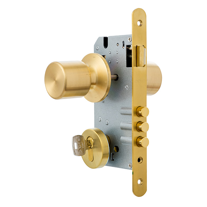 CERRADURA ODIS EMBUTIR 205 ACCESO - BRONCE - 5