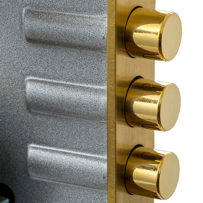CERRADURA ODIS EMBUTIR 205 ACCESO - BRONCE - 6