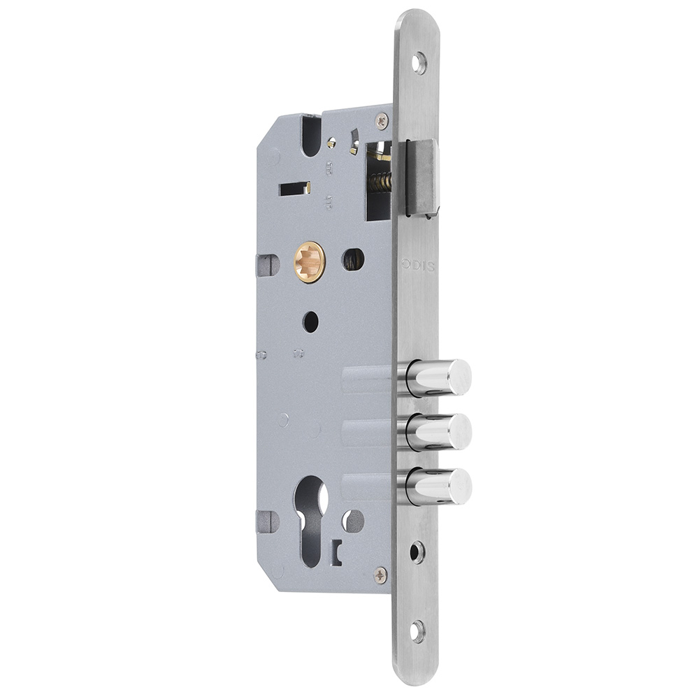 CERRADURA EMBUTIR ODIS 301 MULTIFUNCION - PLATA - 1