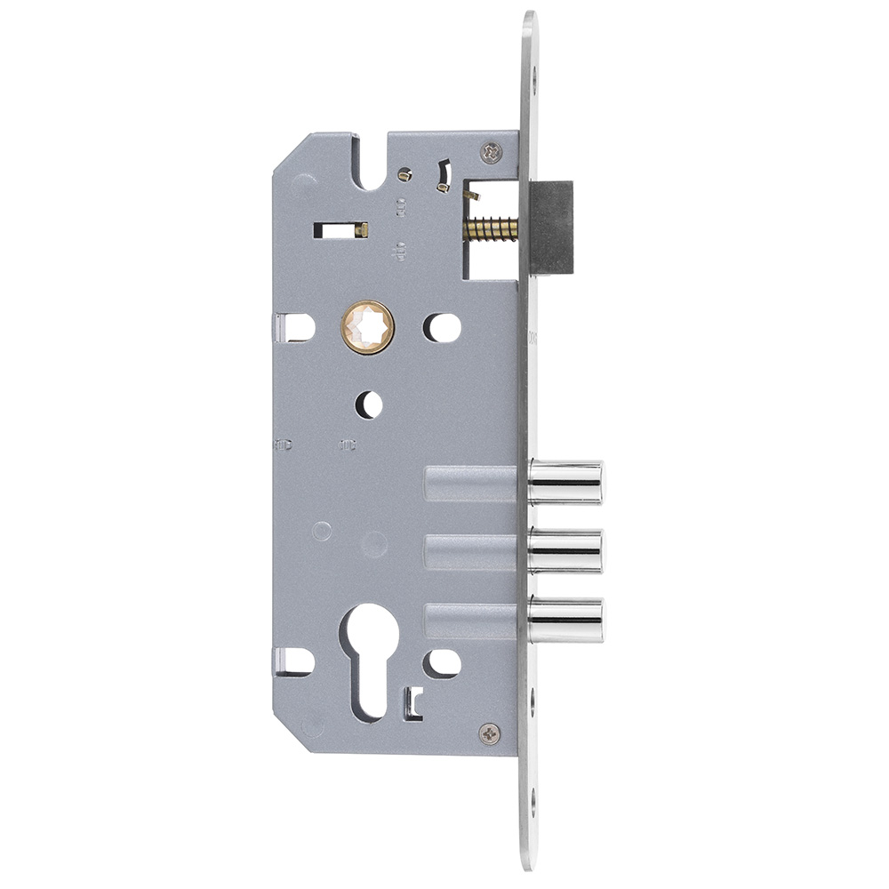 CERRADURA EMBUTIR ODIS 301 MULTIFUNCION - PLATA - 4