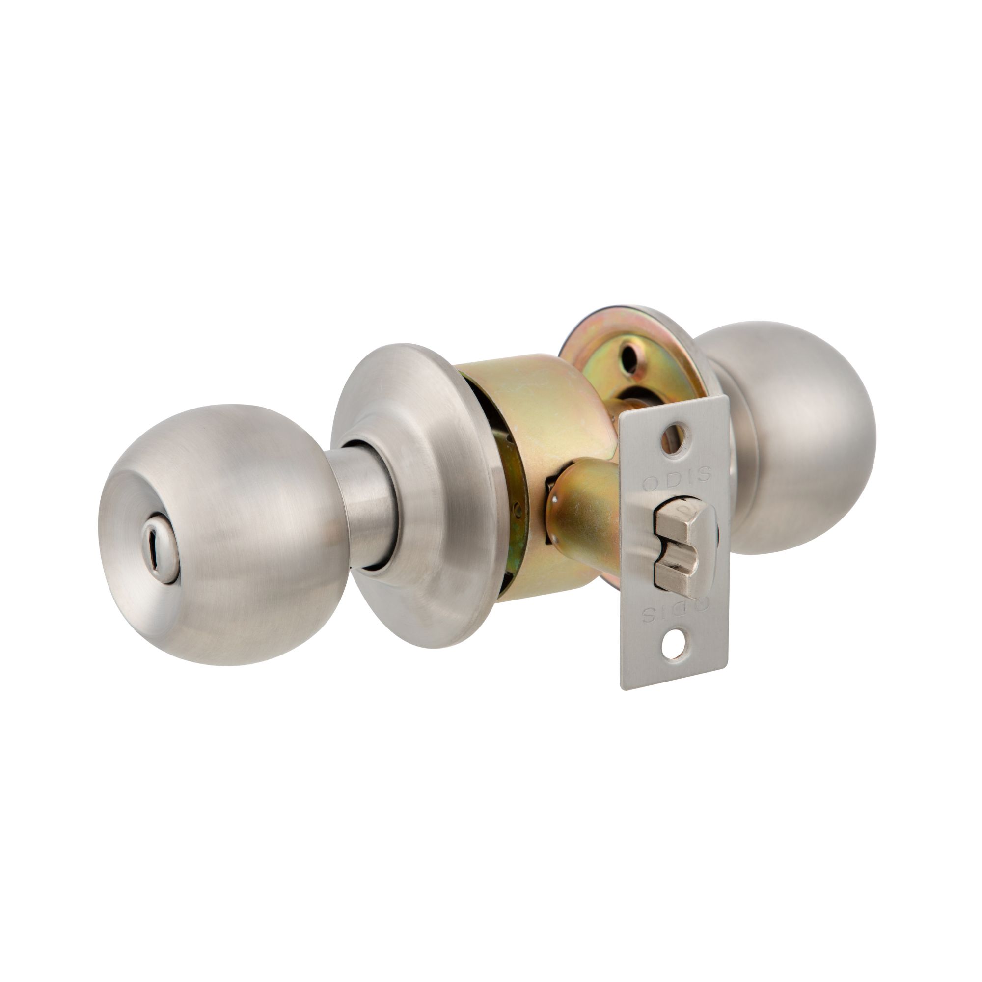 CERRADURA ODIS CILÍNDRICA 201 BAÑO - PLATA - 1