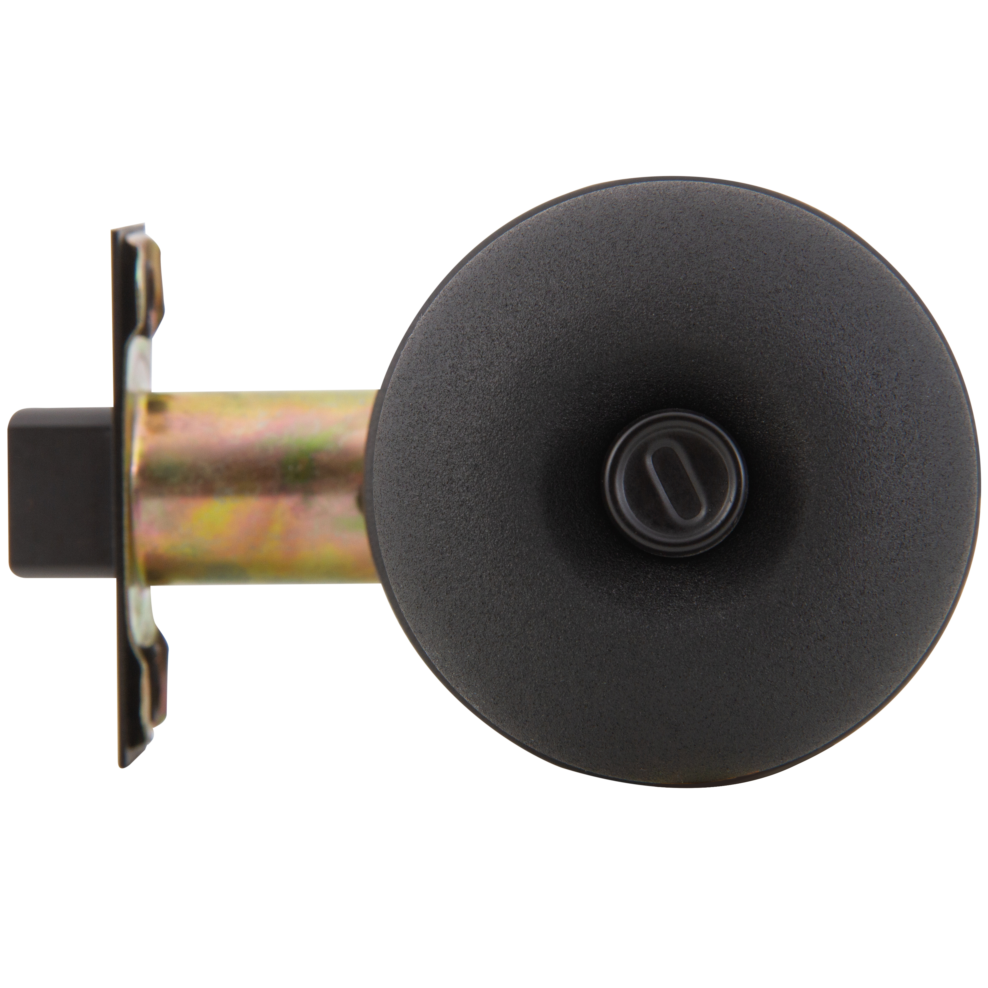 CERRADURA ODIS CILÍNDRICA 206 BAÑO - NEGRO - 6