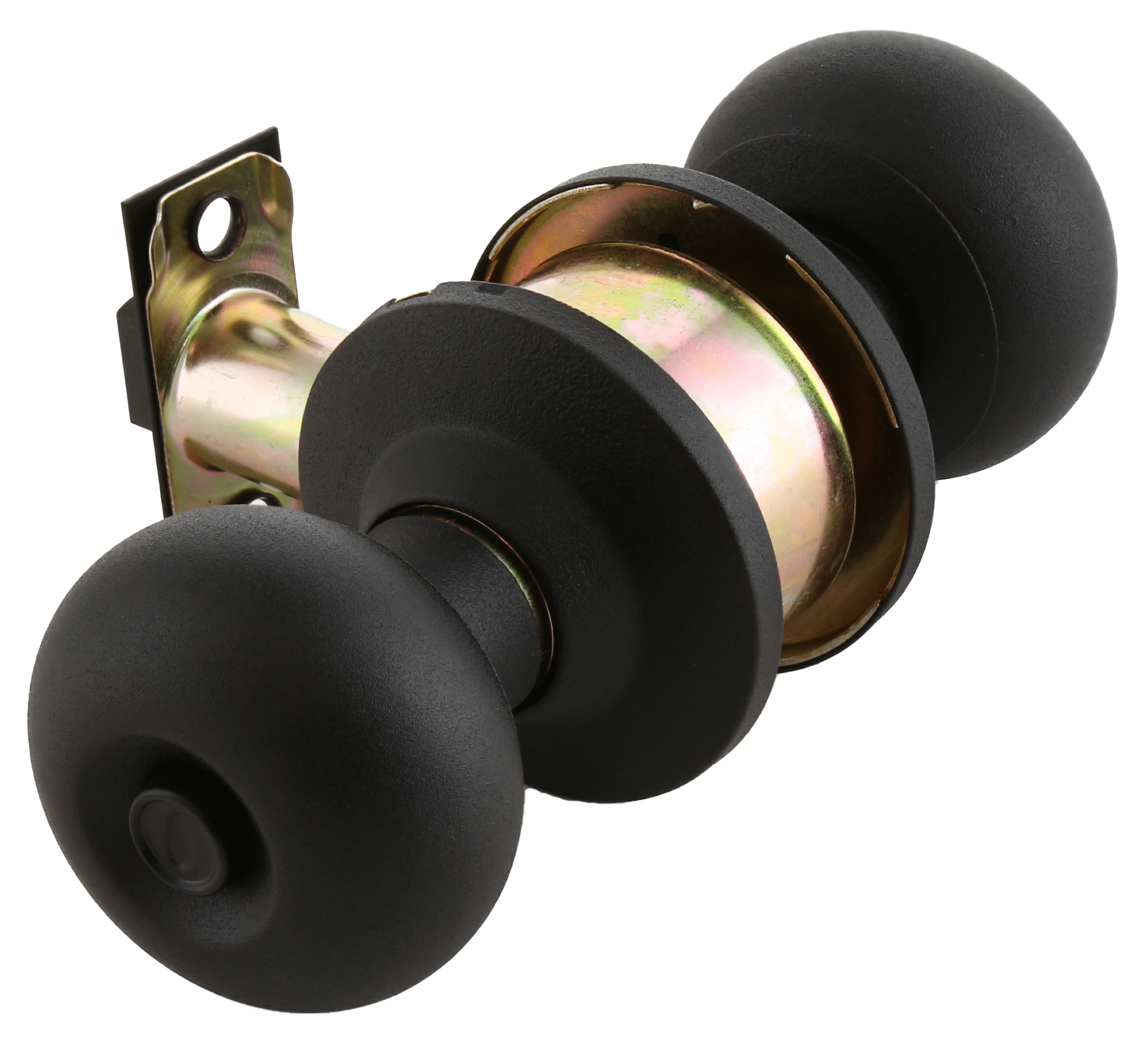 CERRADURA ODIS CILÍNDRICA 206 BAÑO - NEGRO - 7
