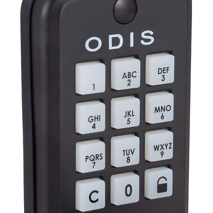 CERRADURA ODIS DIGITAL CON POMO 6500 - NEGRO - 7