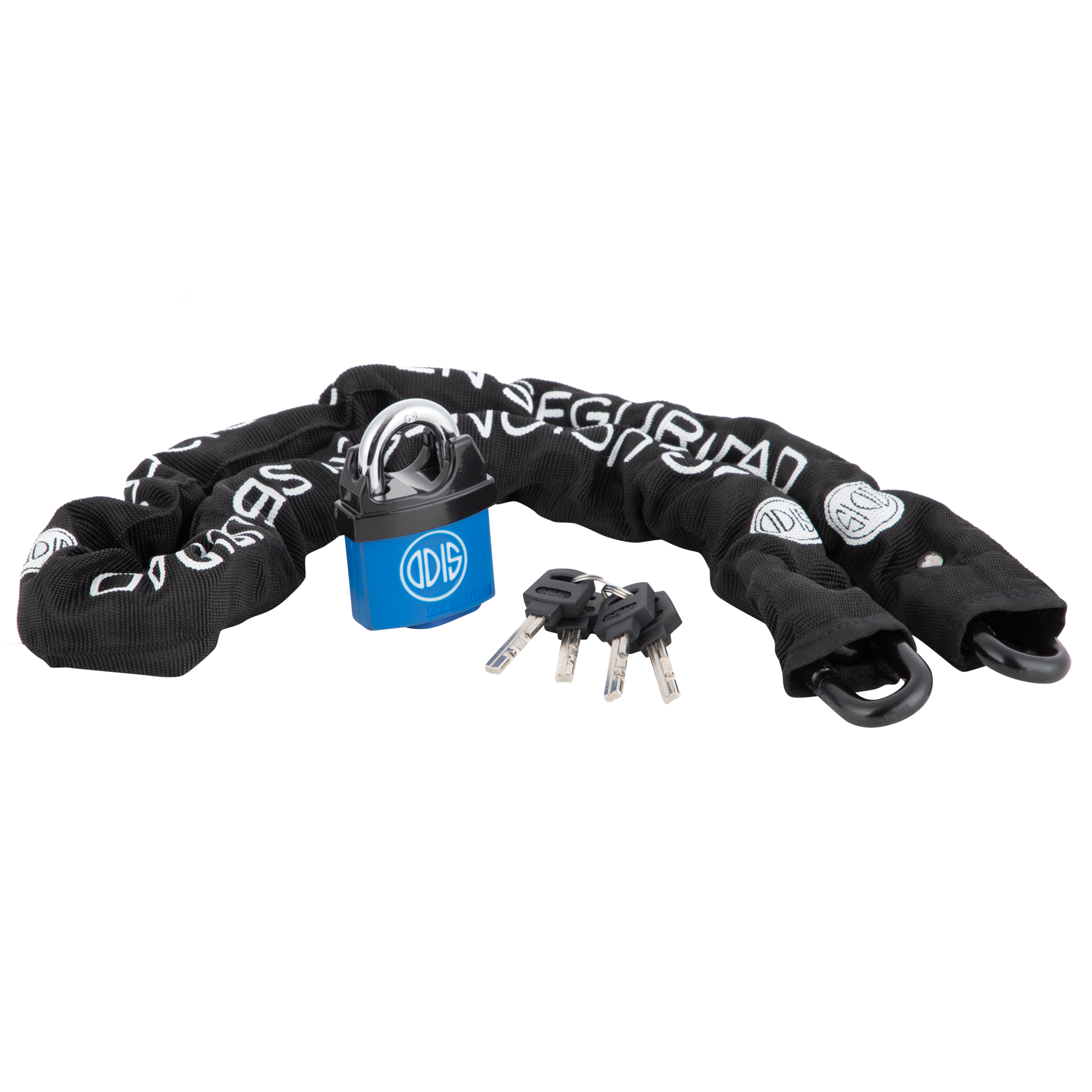 PACK ODIS MOTO OFF ROAD CANDADO 50 MM + CADENA 10 MMX110 CM - 8