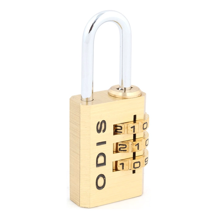 CANDADO ODIS COMBINACIÓN 21 MM 3 DIALES MALETA CASILLERO - 2