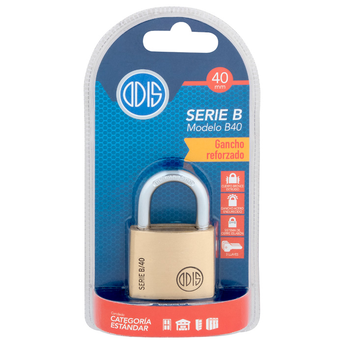 CANDADO ODIS B40 40MM - 6
