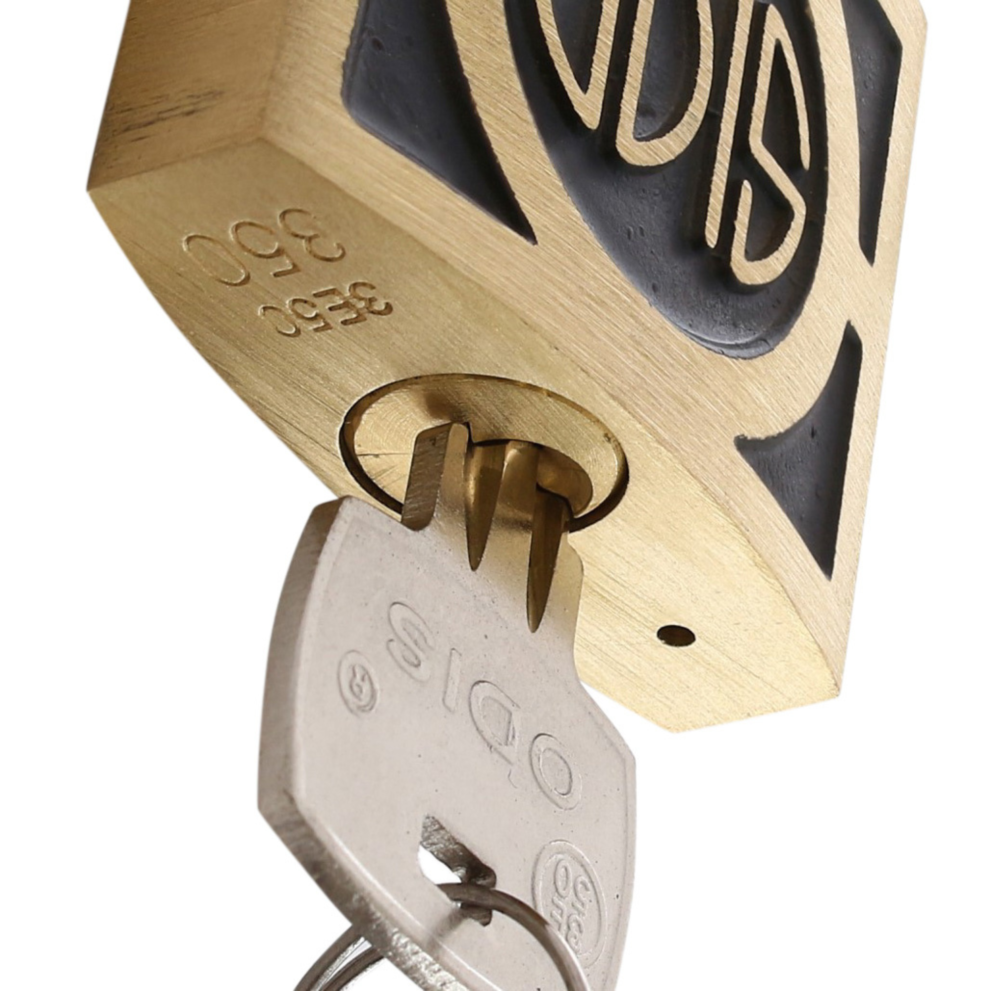 CANDADO ODIS 350 50 MM BRONCE FORJADO - 4