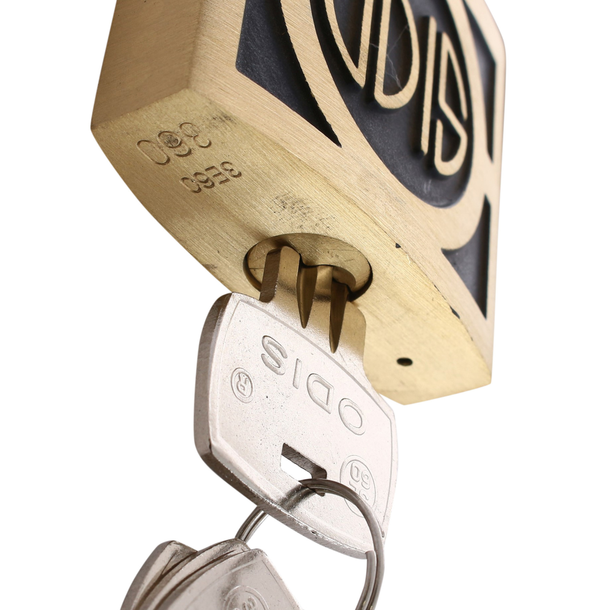 CANDADO ODIS 360 60 MM BRONCE FORJADO - 3