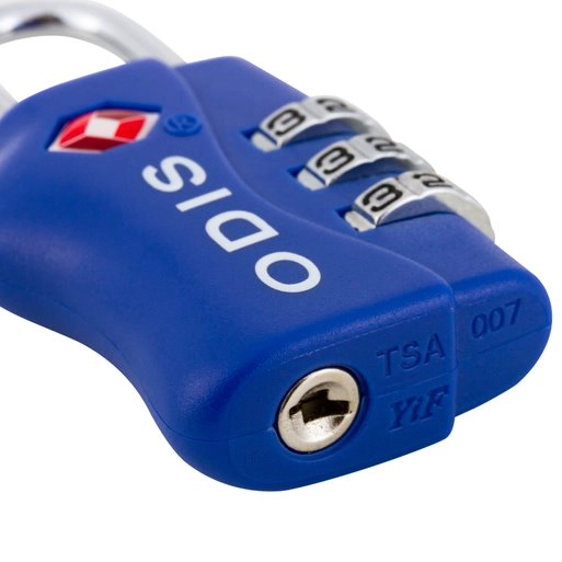 CANDADO ODIS TSA MALETA VIAJE 33 MM COMBINACIÓN AZUL - 5