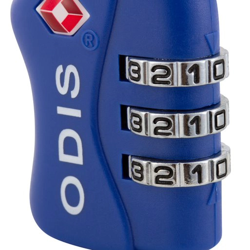 CANDADO ODIS TSA MALETA VIAJE 33 MM COMBINACIÓN AZUL - 6