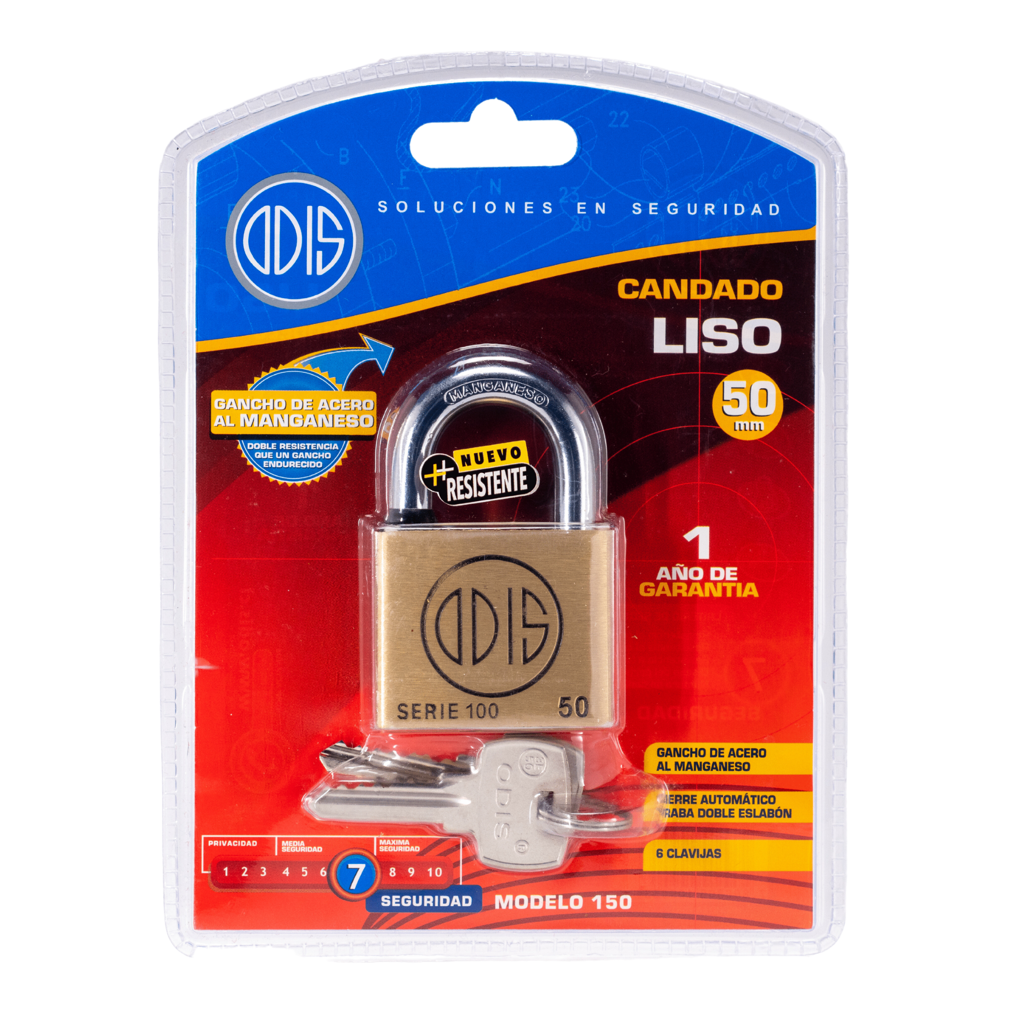 CANDADO ODIS 150 50MM - 7