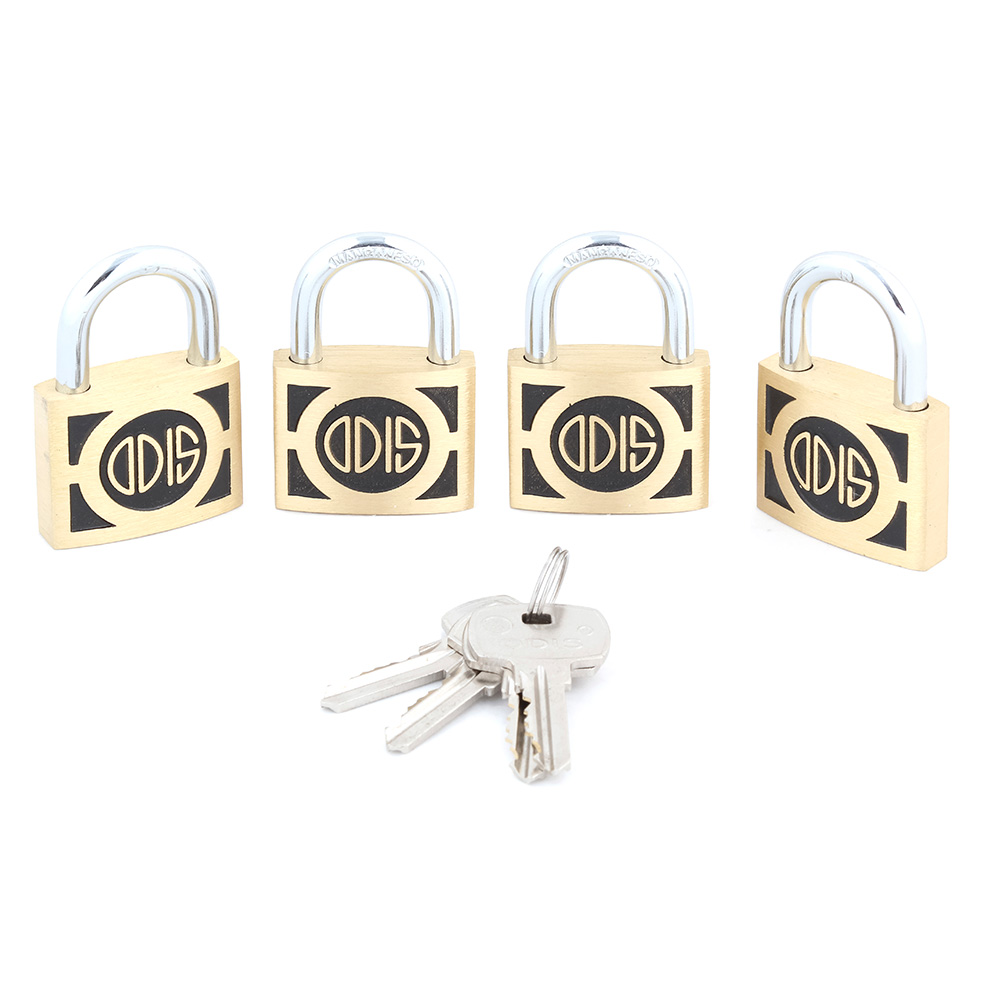 PACK ODIS 4 CANDADOS 340 40 MM LLAVES IGUALES - 4