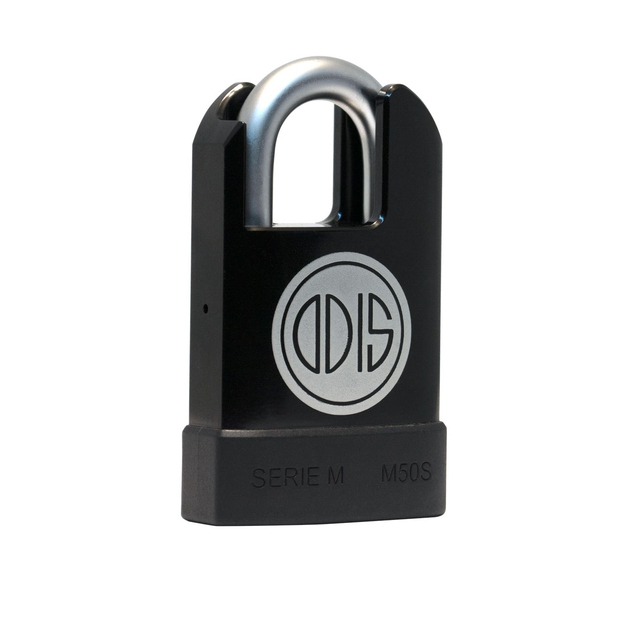 CANDADO ODIS M50S PROTECTED 54 MM HOMBROS NEGRO - 4