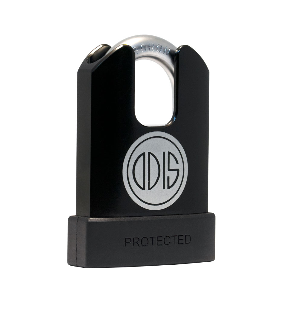CANDADO ODIS M60S PROTECTED 63 MM HOMBROS NEGRO - 4